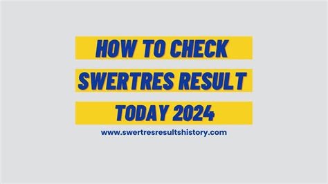 swertres result today confirm